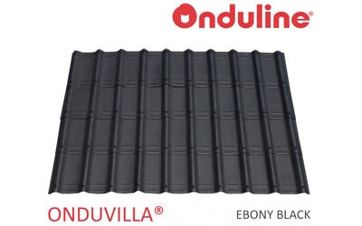Atap Onduvilla Ebony Black 106cm X 40cm