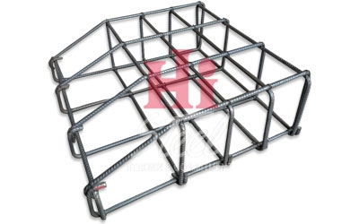 Pondasi Cakar Ayam Pinggir 100 X 100 X 20cm - 12mm