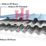 Atap Alderon RS Greca 1.2mm X 688mm X 2.4m (Single Layer)