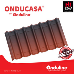Atap / Genteng Onducasa 97cm X 57cm X 0.30mm – Red 3D 2 Atap Onducasa Murah